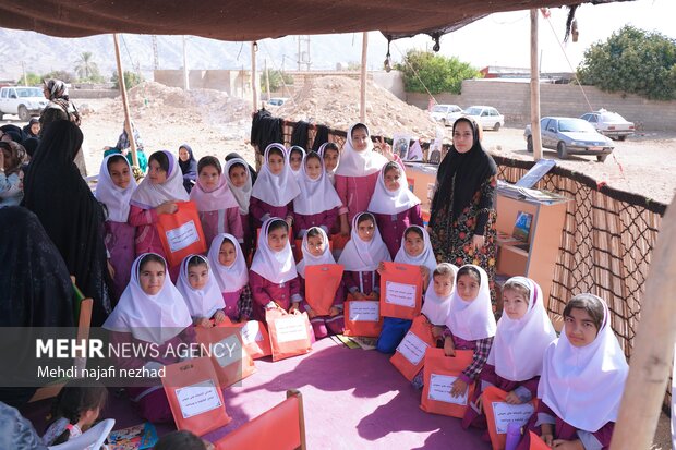 هفتمین  اردوی کتابخوانی روستا و  عشایر در روستای سرآببیز استان کهگیلویه و بویراحمد