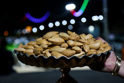 جشنواره بادام چهارمحال و بختیاری در شهرستان سامان