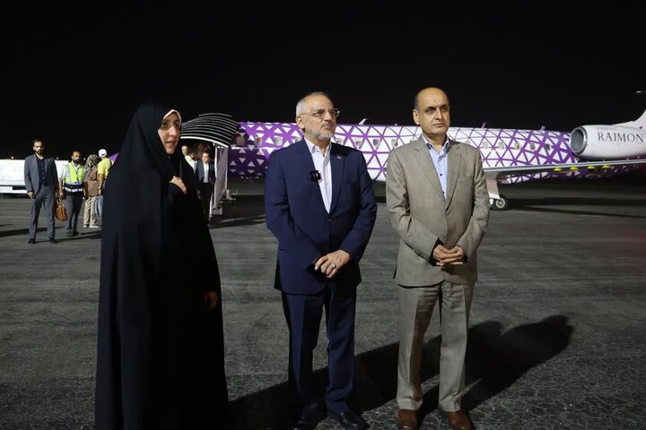 معاون رییس جمهور در امور زنان وارد گیلان شد