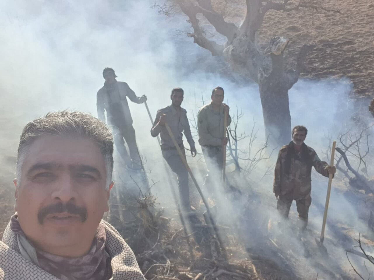 حريق،زيست،محيط،نيروهاي،محل،سمنان،يوسف