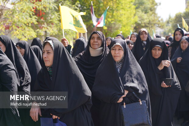 برگزاری جمعه خشم و نصر در شهر یاسوج