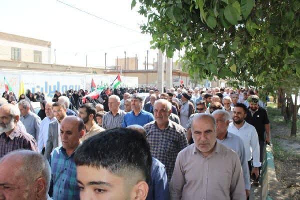 راهپیمایی «بشارت نصر» در زاهدان برگزار شد راهپیمایی «بشارت نصر» در زاهدان برگزار شد