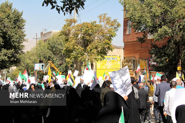 راهپیمایی «جمعه بشارت نصر» در کرمانشاه