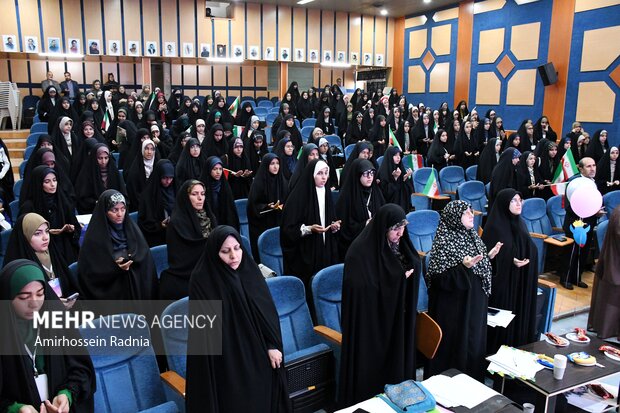اختتامیه رویداد دختران حاج قاسم در بیرجند