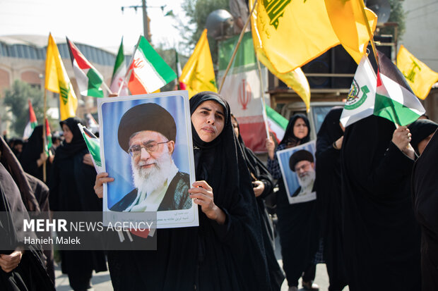 راهپیمایی سراسری جمعه های خشم در گرگان