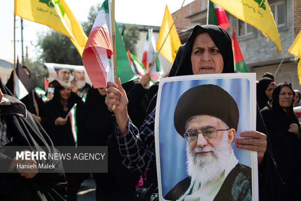 راهپیمایی سراسری جمعه های خشم در گرگان