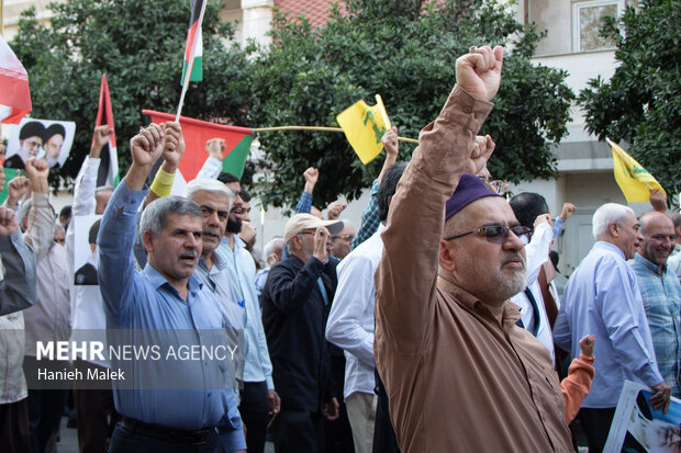 راهپیمایی سراسری جمعه های خشم در گرگان