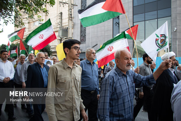 راهپیمایی سراسری جمعه های خشم در گرگان
