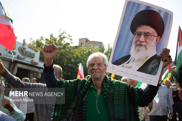 راهپیمایی سراسری جمعه های خشم در گرگان