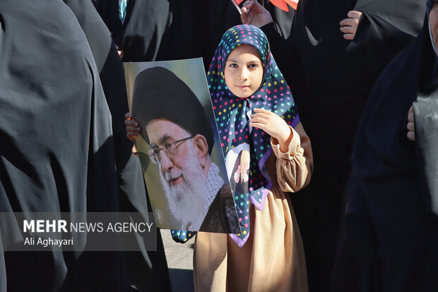 راهپیمایی بشارت نصر در ارومیه
