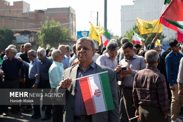 راهپیمایی سراسری جمعه های خشم در گرگان