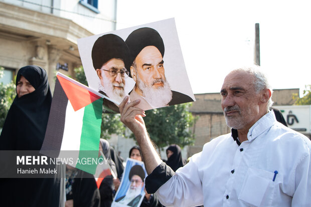 راهپیمایی سراسری جمعه های خشم در گرگان