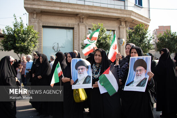 راهپیمایی سراسری جمعه های خشم در گرگان