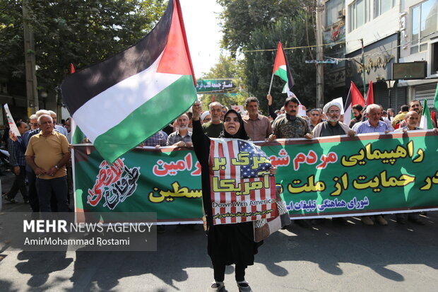 راهپیمایی بزرگ «بشارت نصر» در ورامین برگزار شد
