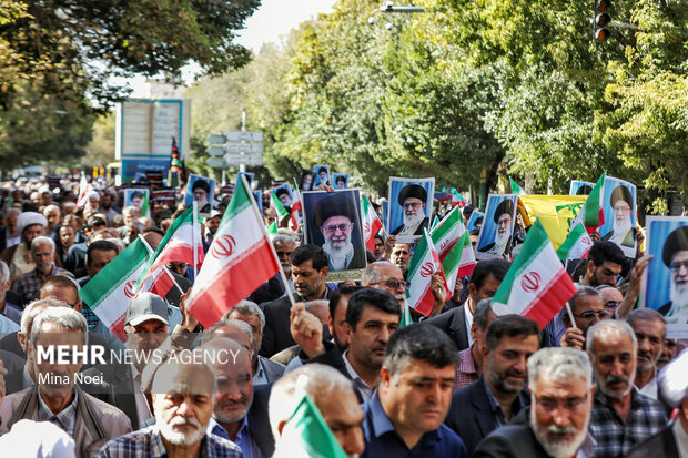 راهپیمایی «بشارت نصر» در تبریز