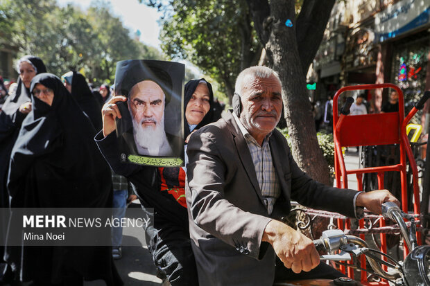 راهپیمایی «بشارت نصر» در تبریز