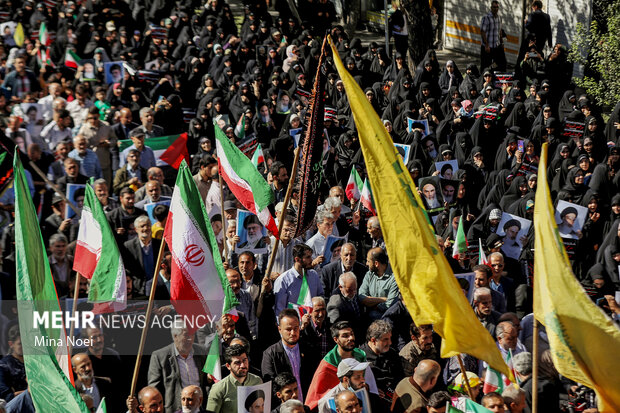 راهپیمایی «بشارت نصر» در تبریز