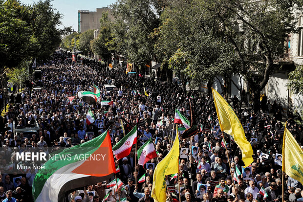 راهپیمایی «بشارت نصر» در تبریز