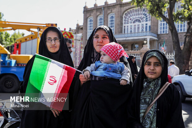راهپیمایی «بشارت نصر» در تبریز
