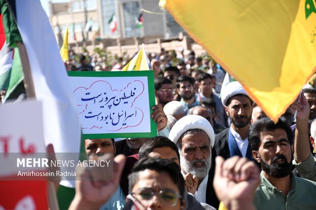 راهپیمایی جمعه های خشم و نصر در بیرجند