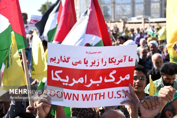 راهپیمایی جمعه های خشم و نصر در بیرجند