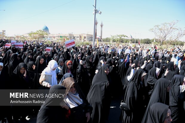 راهپیمایی جمعه های خشم و نصر در بیرجند