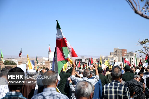 راهپیمایی جمعه های خشم و نصر در بیرجند