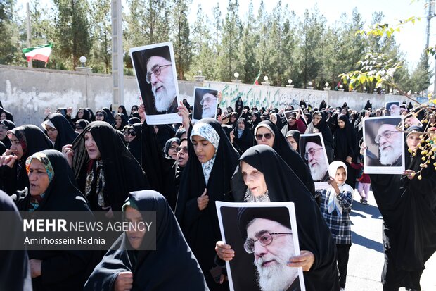 راهپیمایی جمعه های خشم و نصر در بیرجند