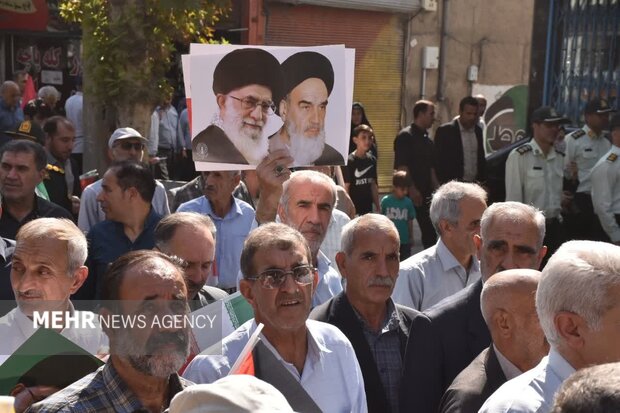 تشییع پیکر شهید «غلامرضا جمشیدی‌پور» در خرم‌آباد