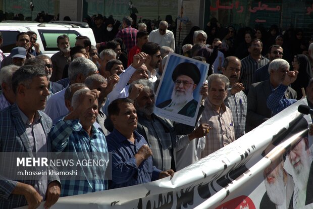 برگزاری راهپیمایی «بشارت نصر» در زاهدان