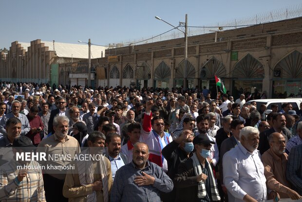 برگزاری راهپیمایی «بشارت نصر» در زاهدان