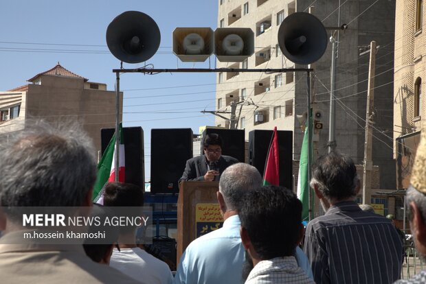 برگزاری راهپیمایی «بشارت نصر» در زاهدان