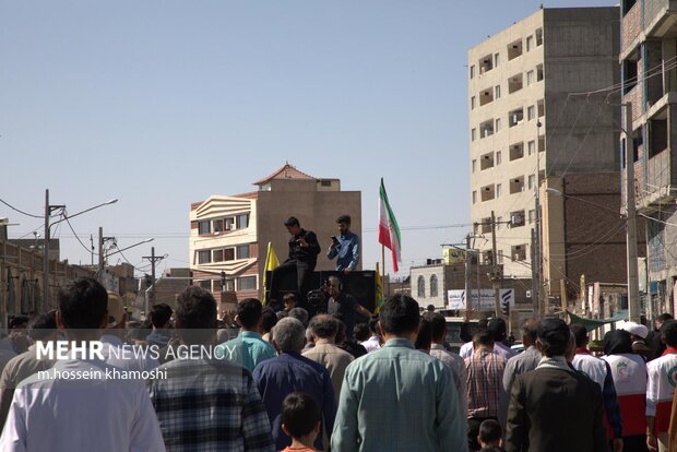 برگزاری راهپیمایی «بشارت نصر» در زاهدان