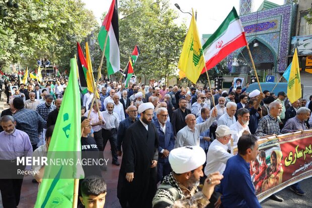 راهپیمایی «بشارت نصر» در ساری