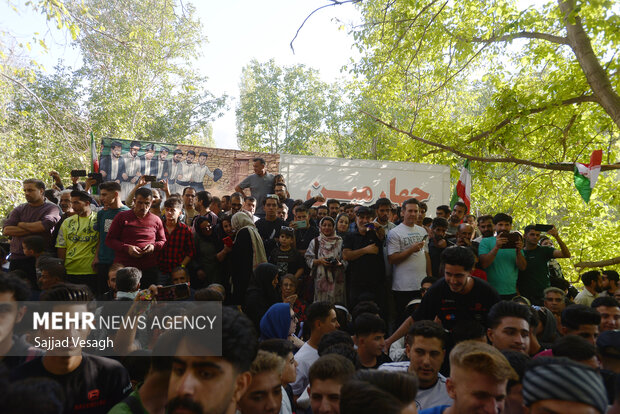 جشن آلو در روستای حیدره قاضی خان همدان