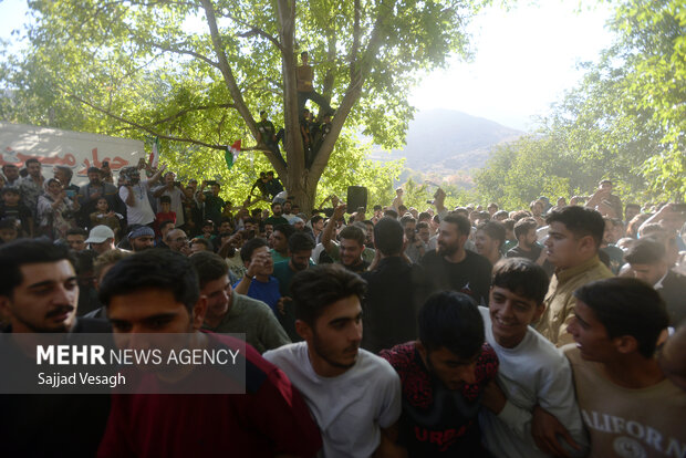 جشن آلو در روستای حیدره قاضی خان همدان