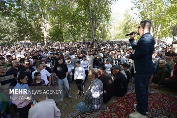 جشن آلو در روستای حیدره قاضی خان همدان