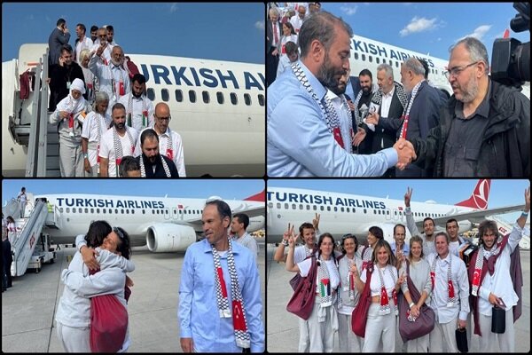 Özgürlük Filosu'ndaki 94 aktivist Türkiye'ye getirildi