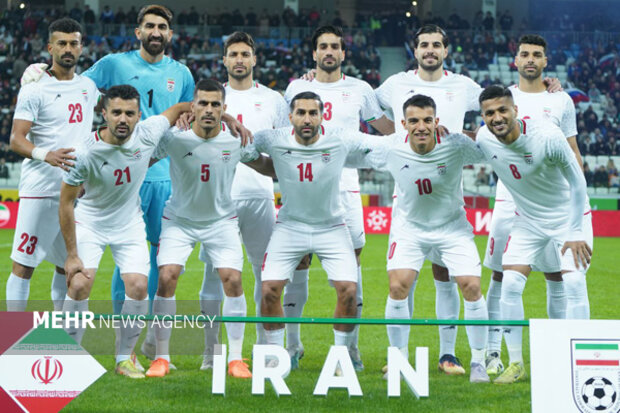 شکست تیم ملی فوتبال ایران برابر روسیه در نیمه اول
