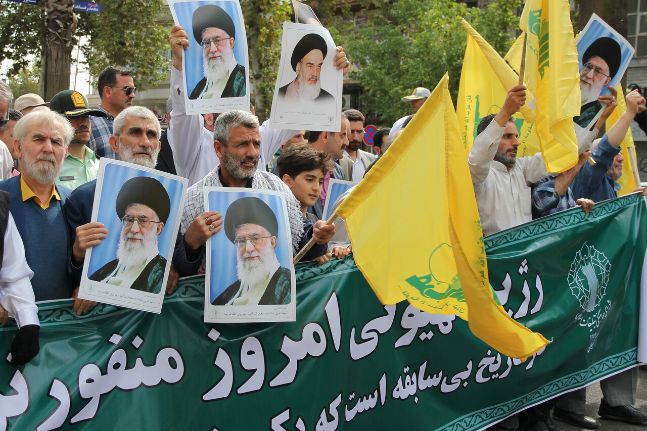 راهپیمایی «بشارت نصر» در گیلان برگزار شد