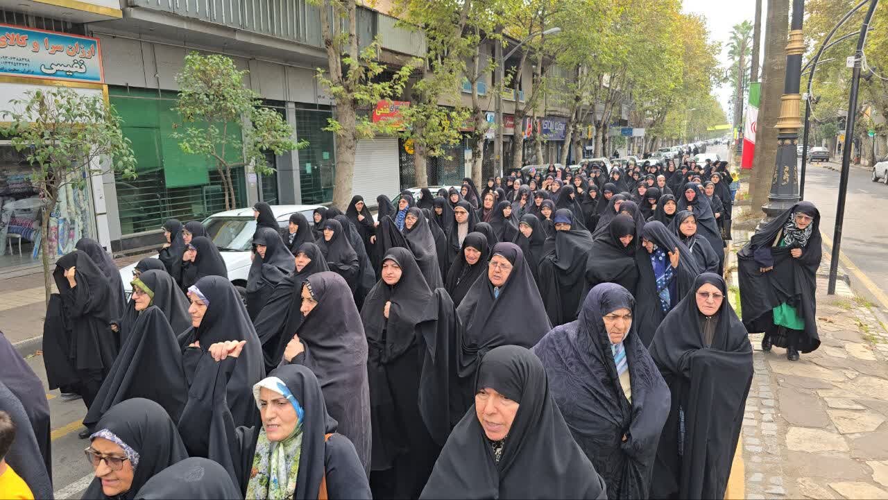 طنین فریاد حمایت از مقاومت در صومعه سرا