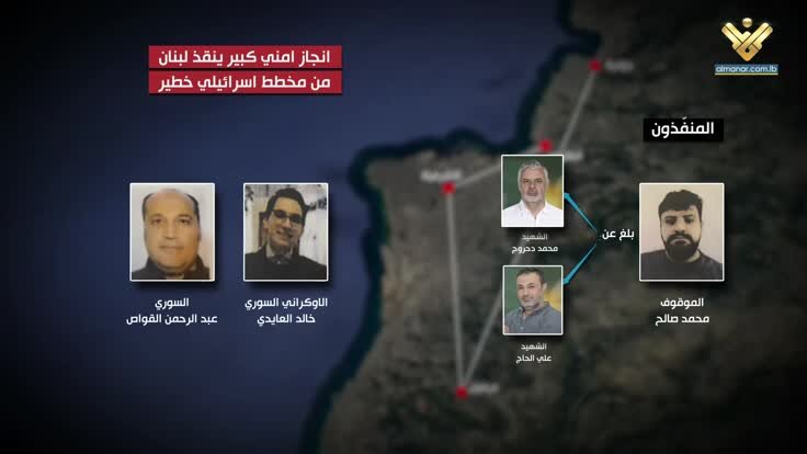 لبنان،شبكه،عمليات،امنيتي،اداره،امنيت،نيروهاي،عمومي،تبعه