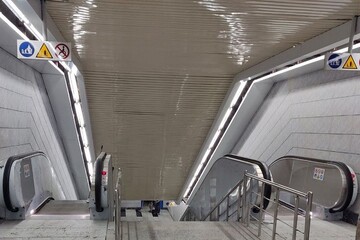 تعداد پله برقی‌های مترو به ۱۳۲۶ دستگاه رسید