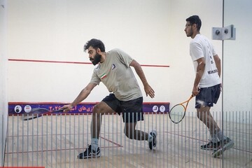 معرفی چهره‌های برتر اسکواش ایران در جزیره کیش