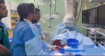 عمل موفقیت‌آمیز آنژیوپلاستی شریان مثانه در خرم‌آباد انجام شد