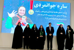 تقدیر از زنان مدال آور پارالمپیک در حضور معاون بانوان رئیس جمهور