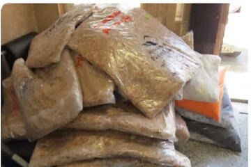 کشف ۱۹ کیلو حشیش و یک کلت در جاسک