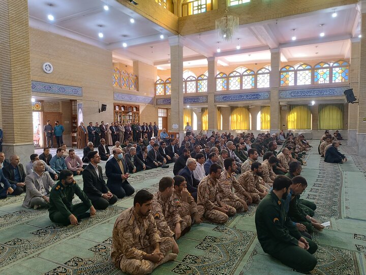 گرامیداشت هفتمین روز شهادت سردار شهید حاج «نظر همتی»در ایلام برگزار شد
