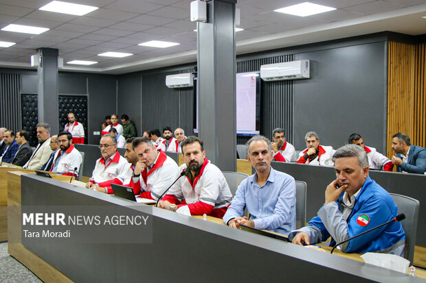 آیین افتتاح و احداث پروژه های امدادی ، عمرانی و رونمایی از ناوگان خودرویی جمعیت هلال‌احمر استان گیلان