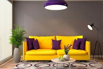 چگونه رنگ دیوار را با مبلمان و وسایل خانه هماهنگ کنیم؟